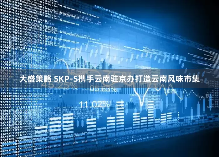 大盛策略 SKP-S携手云南驻京办打造云南风味市集